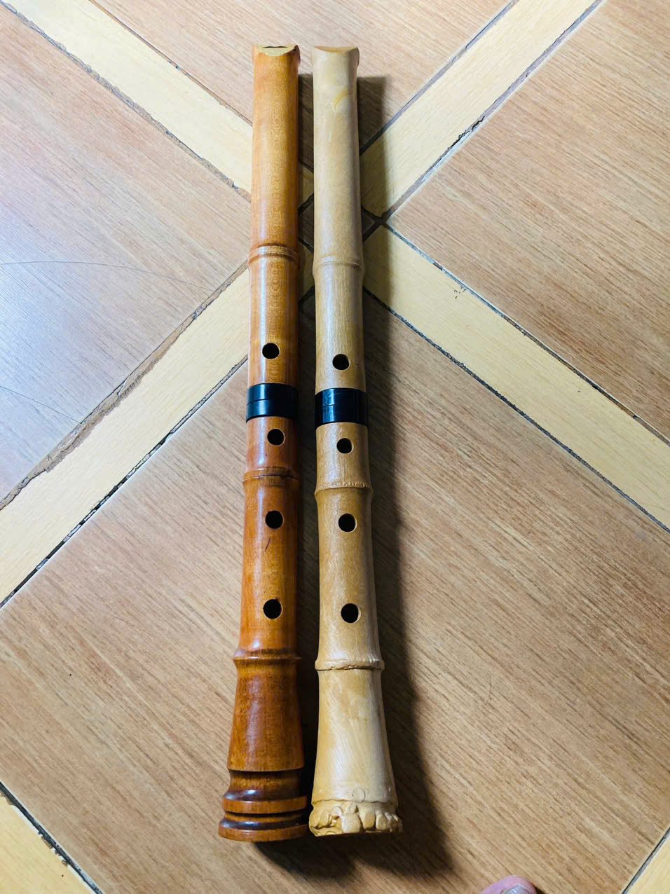 Wood and Yuu Shakuhachi